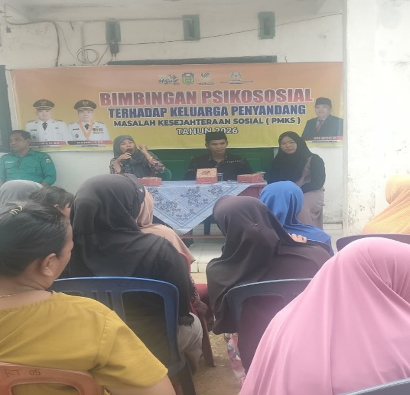 BIMBINGAN PSIKOSOSIAL TERHADAP KELUARGA PENYANDANG MASALAH KESEJAHTERAAN SOSIAL (PMKS) DI KABUPATEN TEBO